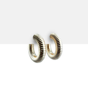 Aretes chunky espiral