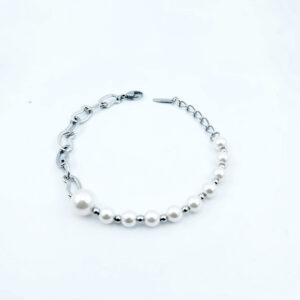 Pulsera plateada